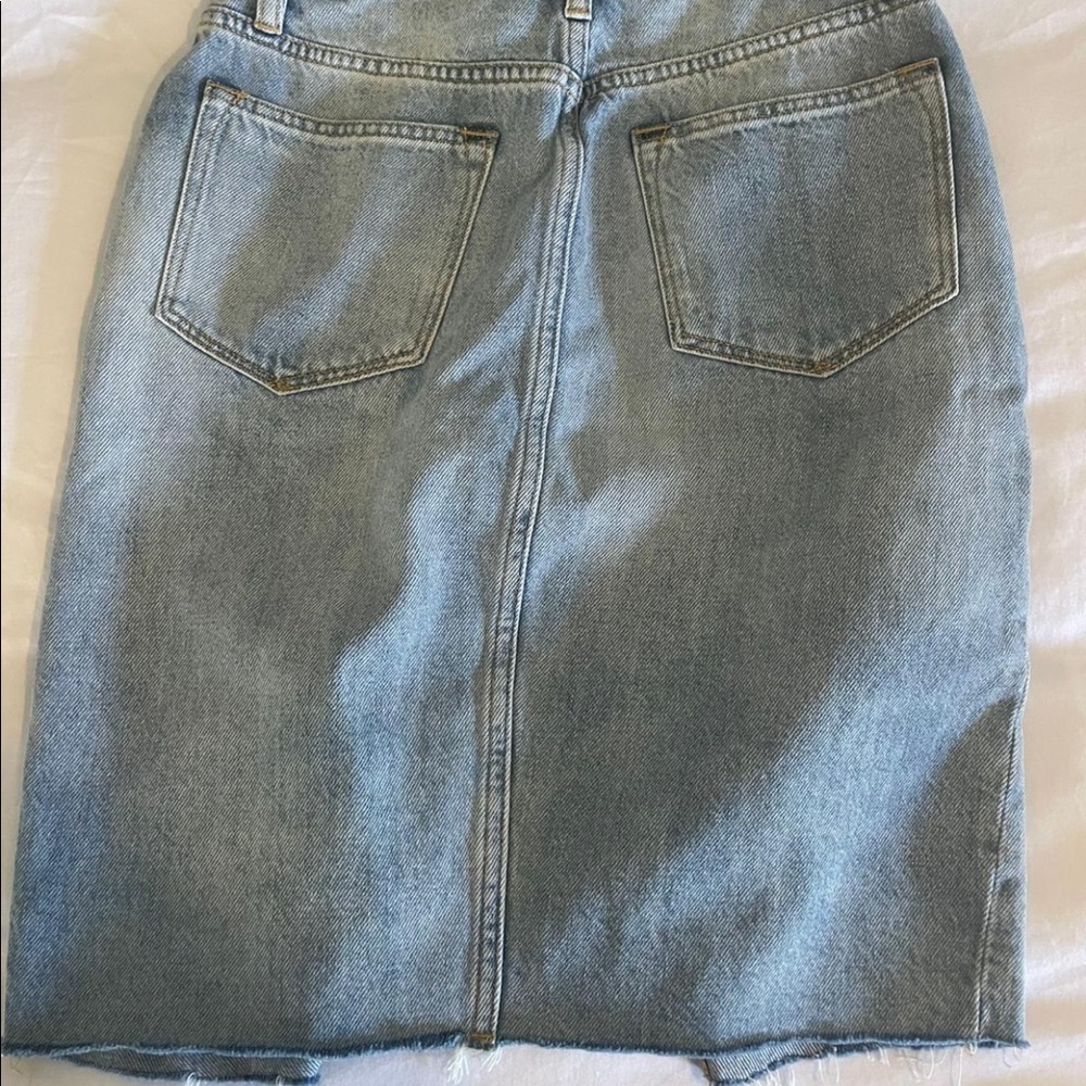 ALLSAINTS | Alfie Denim Skirt Size 0 - Picture 8 of 10
